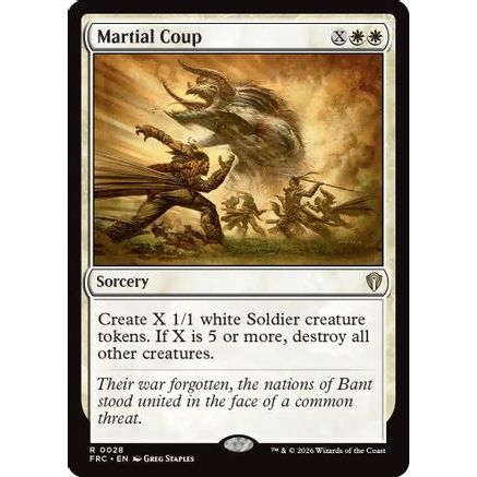 Martial Coup (FRC-028) - Commander: Reality Fracture