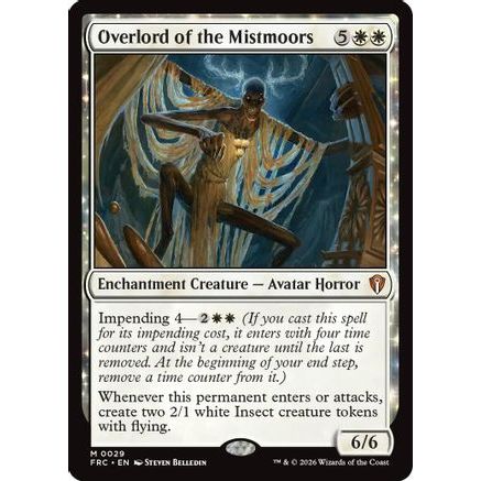 Overlord of the Mistmoors (FRC-029) - Commander: Reality Fracture