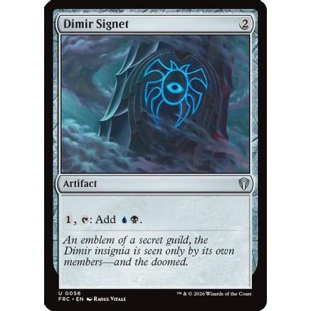 Dimir Signet (FRC-056) - Commander: Reality Fracture