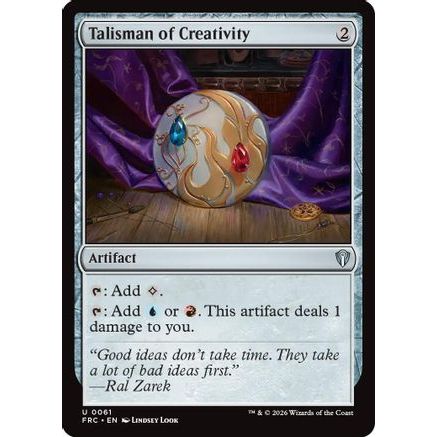 Talisman of Creativity (FRC-061) - Commander: Reality Fracture