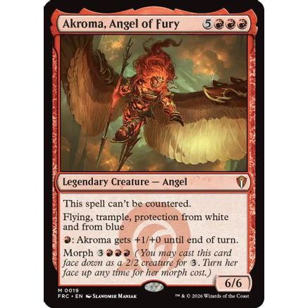 Akroma, Angel of Fury (FRC-019) - Commander: Reality Fracture