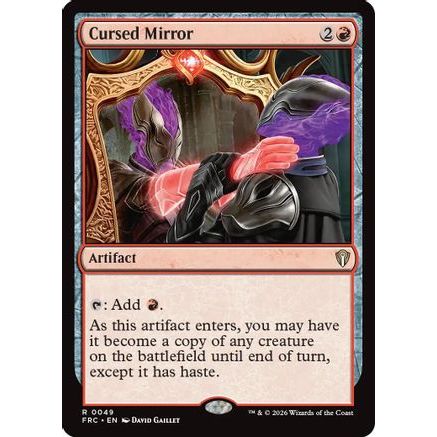 Cursed Mirror (FRC-049) - Commander: Reality Fracture