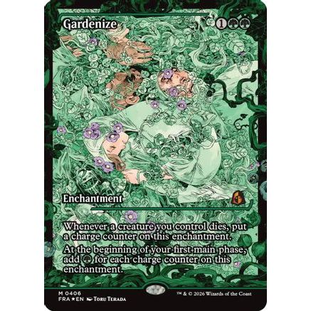 Gardenize (Showcase) (0406) (FRA-406) - Reality Fracture Foil