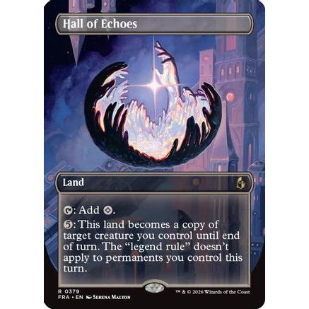 Hall of Echoes (Borderless) (FRA-379) - Reality Fracture Foil