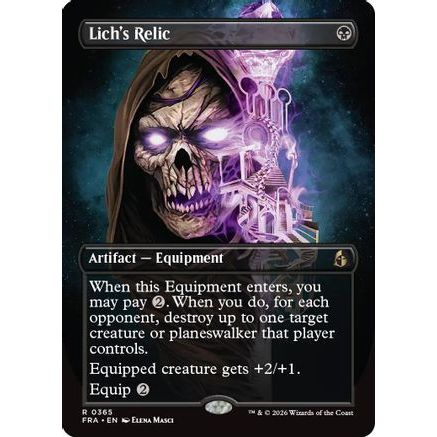 Lich's Relic (Borderless) (FRA-365) - Reality Fracture
