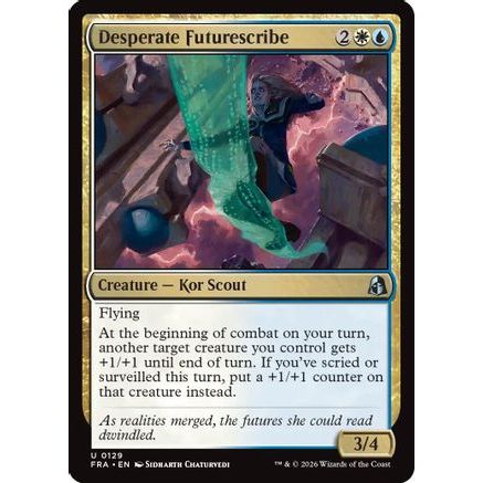 Desperate Futurescribe (FRA-129) - Reality Fracture