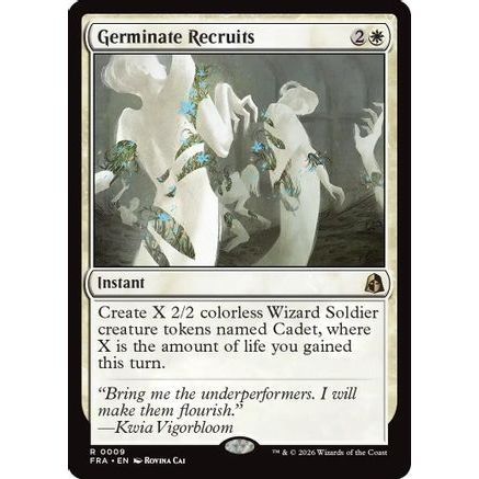 Germinate Recruits (FRA-009) - Reality Fracture Foil