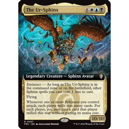 The Ur-Sphinx (Extended Art) (FRC-097) - Commander: Reality Fracture