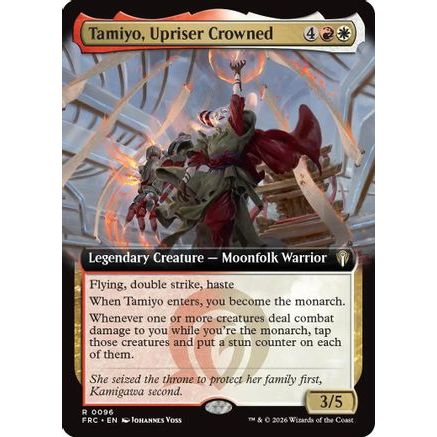 Tamiyo, Upriser Crowned (Extended Art) (FRC-096) - Commander: Reality Fracture
