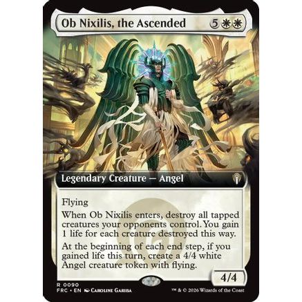 Ob Nixilis, the Ascended (Extended Art) (FRC-090) - Commander: Reality Fracture
