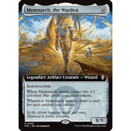 Memnarch, the Warden (Extended Art) (FRC-100) - Commander: Reality Fracture