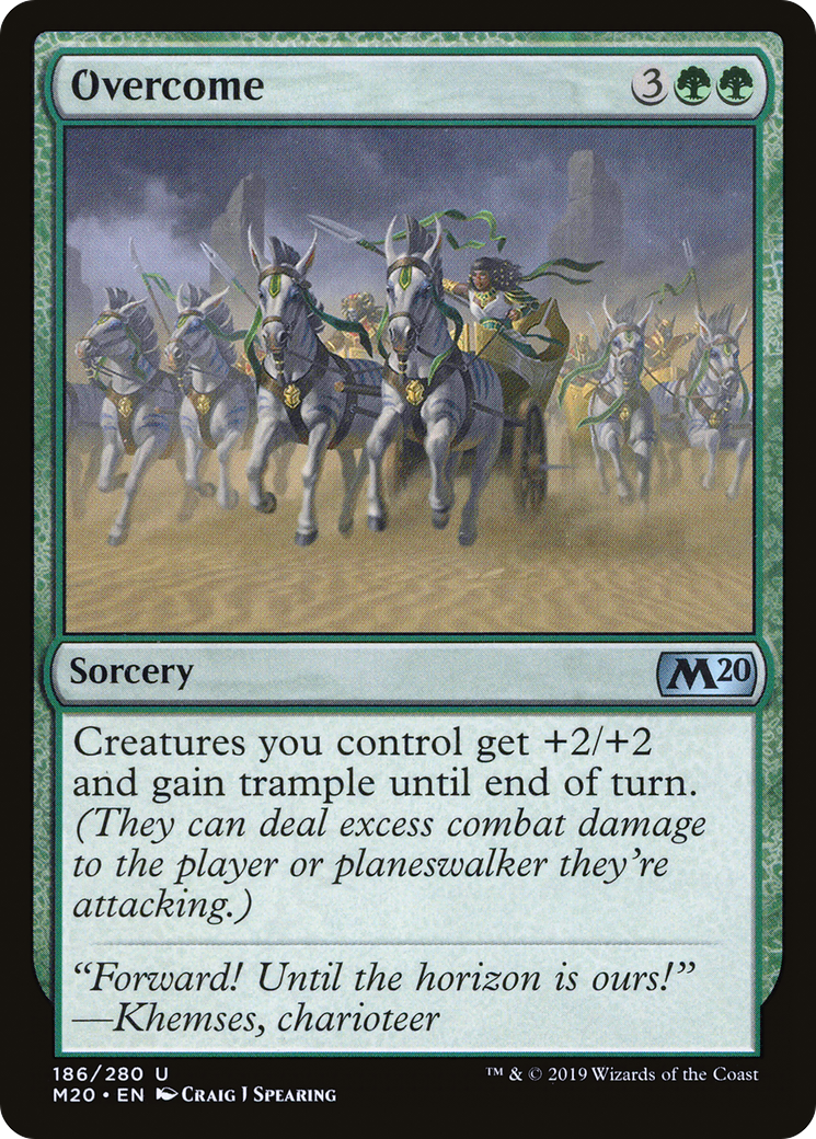 Overcome (M20-186) - Core Set 2020 Foil