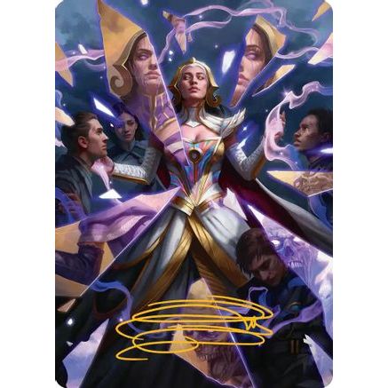 Return to the Light Realms Art Card (5/54) (Gold-Stamped Signature) (ASFRA-005) - Art Series: Reality Fracture