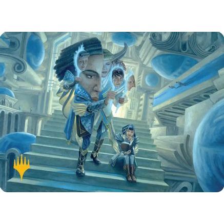 Theorist's Proxy Art Card (Gold-Stamped) (ASFRA-008) - Art Series: Reality Fracture