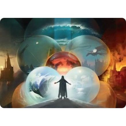 Jace's Machinations Art Card (ASFRA-040) - Art Series: Reality Fracture