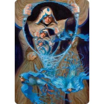 The Theorist, Jace Beleren Art Card (ASFRA-047) - Art Series: Reality Fracture