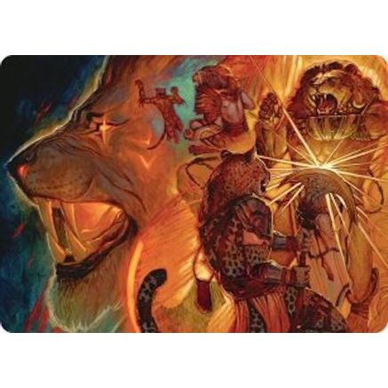 Way of the Warlord Art Card (ASFRA-033) - Art Series: Reality Fracture