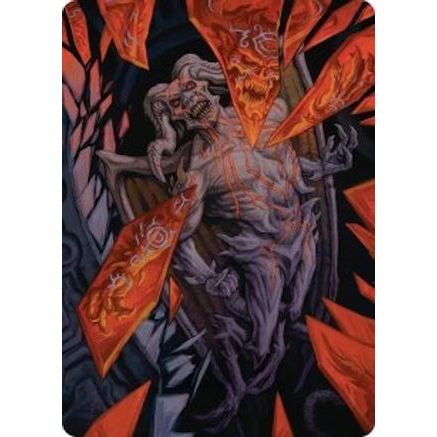 Curse-Marred Demon Art Card (ASFRA-037) - Art Series: Reality Fracture