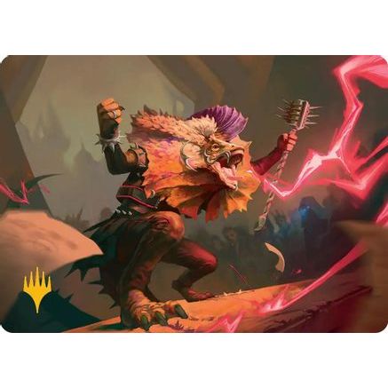 Master of Barbs Art Card (Gold-Stamped) (ASFRA-041) - Art Series: Reality Fracture