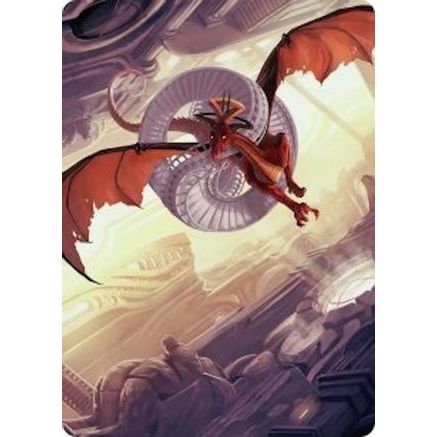 Draconic Visitor Art Card (ASFRA-049) - Art Series: Reality Fracture