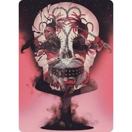 Face Yourself Art Card (ASFRA-050) - Art Series: Reality Fracture
