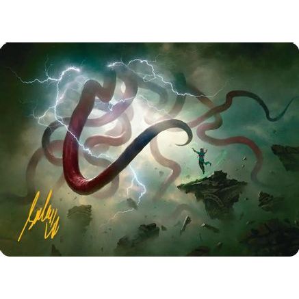 Omnipresence Art Card (Gold-Stamped Signature) (ASFRA-021) - Art Series: Reality Fracture