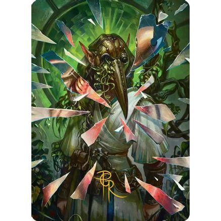 Simulacrum Shaper Art Card (Gold-Stamped Signature) (ASFRA-038) - Art Series: Reality Fracture