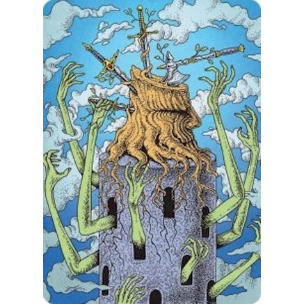 Flourishing Grapple Art Card (ASFRA-051) - Art Series: Reality Fracture