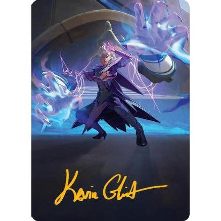 Null Summoner Art Card (Gold-Stamped Signature) (ASFRA-043) - Art Series: Reality Fracture