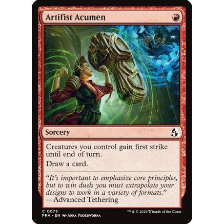 Artifist Acumen (FRA-073) - Reality Fracture Foil