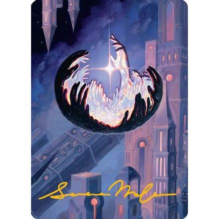 Hall of Echoes Art Card (Gold-Stamped Signature) (ASFRA-054) - Art Series: Reality Fracture
