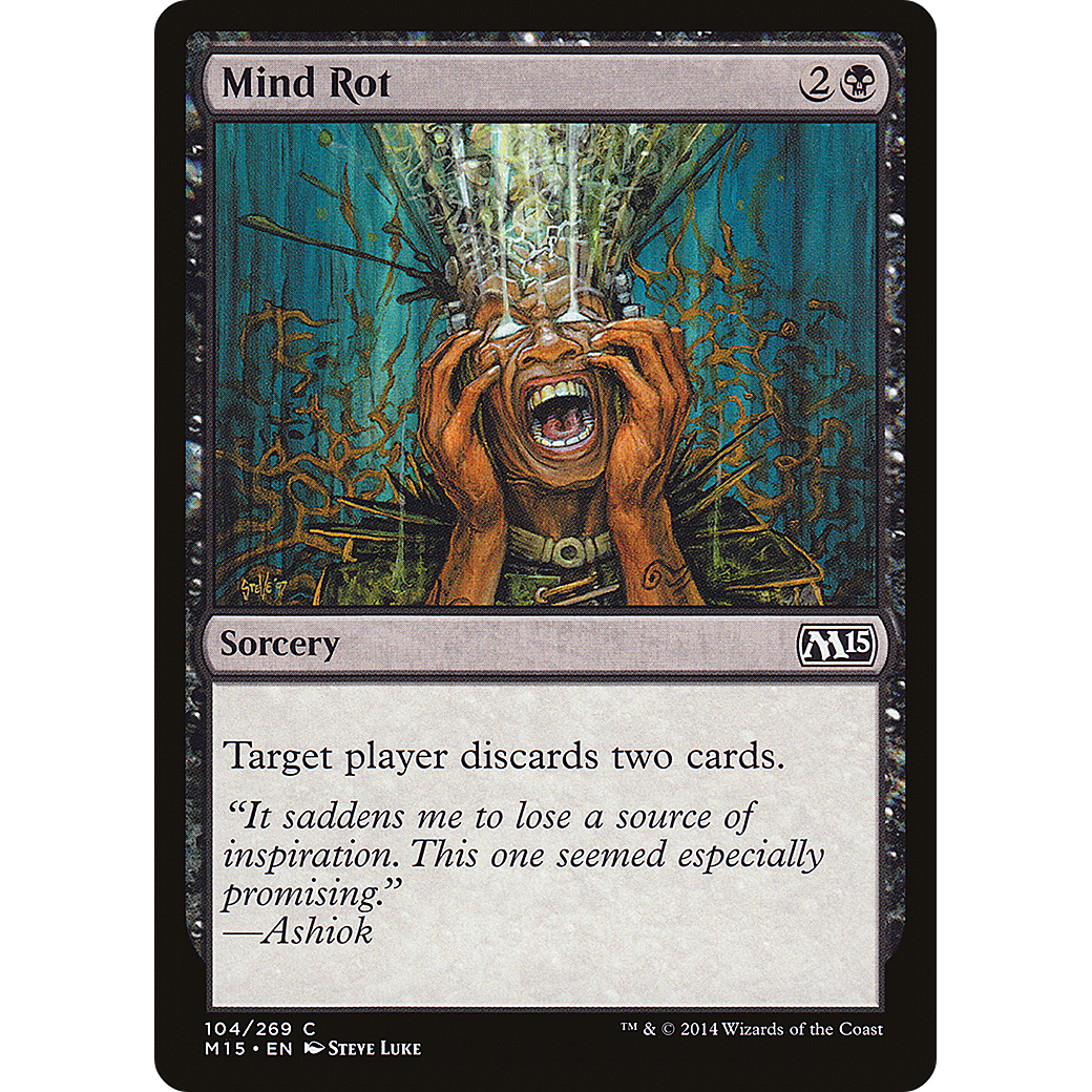 Mind Rot (M15-104) - Magic 2015 Foil