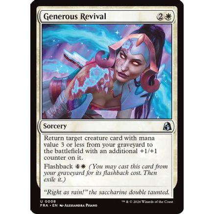 Generous Revival (FRA-008) - Reality Fracture Foil