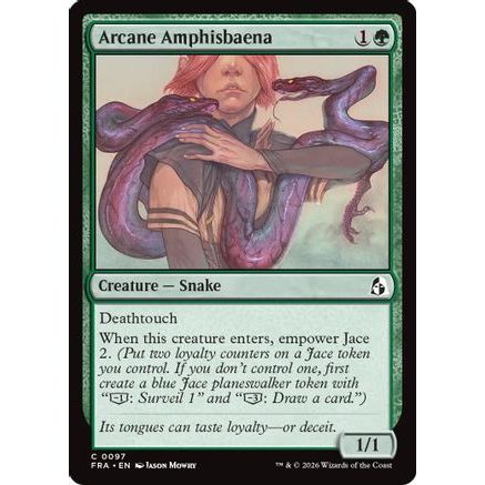 Arcane Amphisbaena (FRA-097) - Reality Fracture Foil