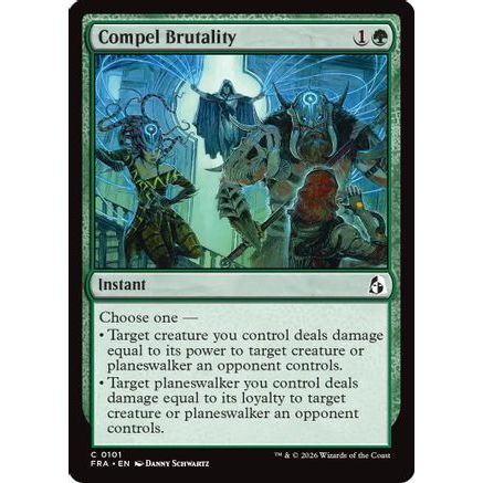 Compel Brutality (FRA-101) - Reality Fracture Foil