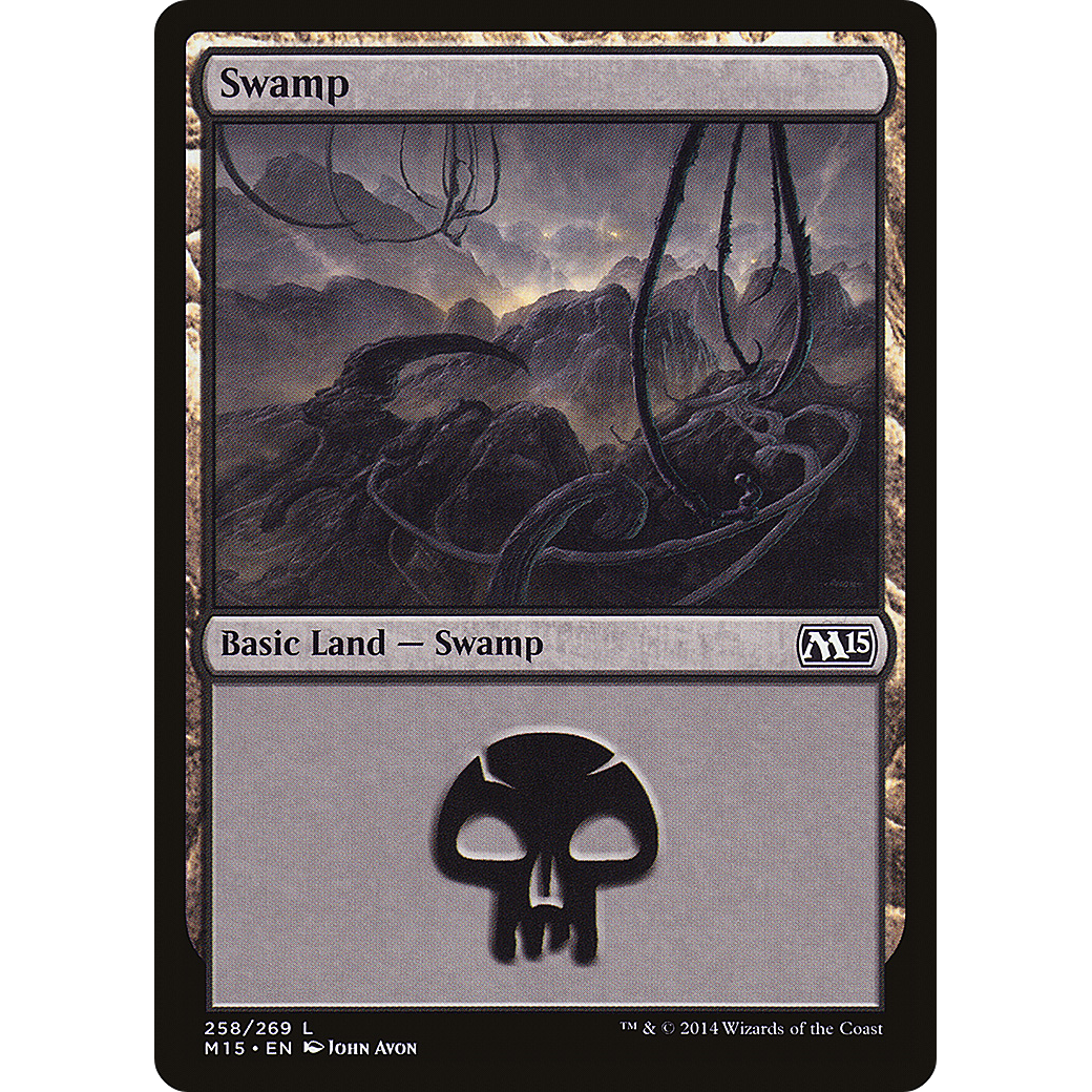 Swamp (258) (M15-258) - Magic 2015 Foil