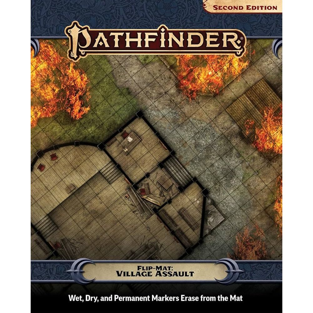 Pathfinder 2nd Edition: Flip-Mat - Village Assault