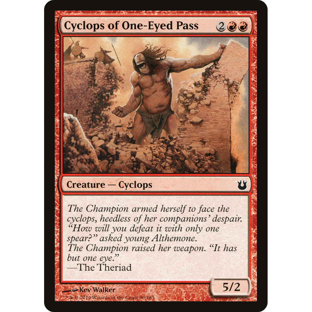 Cyclops of One-Eyed Pass (BNG-090) - Born of the Gods