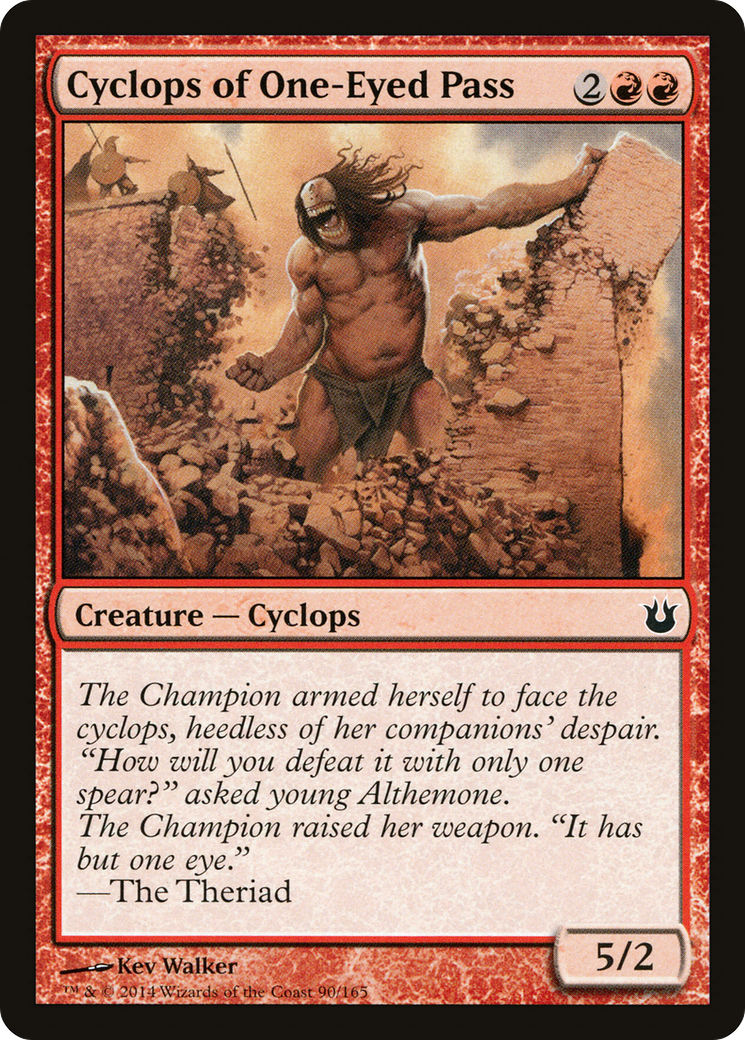 Cyclops of One-Eyed Pass (BNG-090) - Born of the Gods