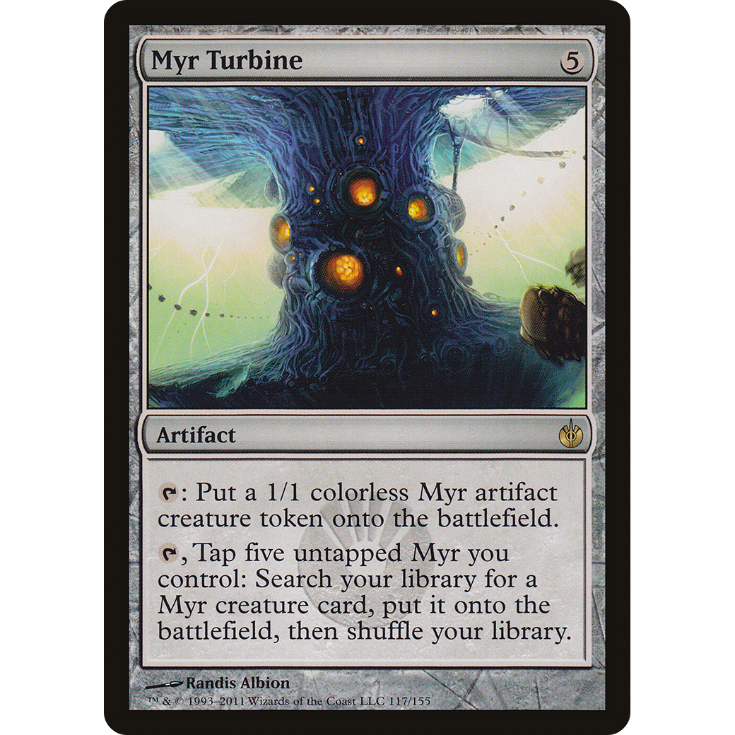 Myr Turbine (MBS-117) - Mirrodin Besieged