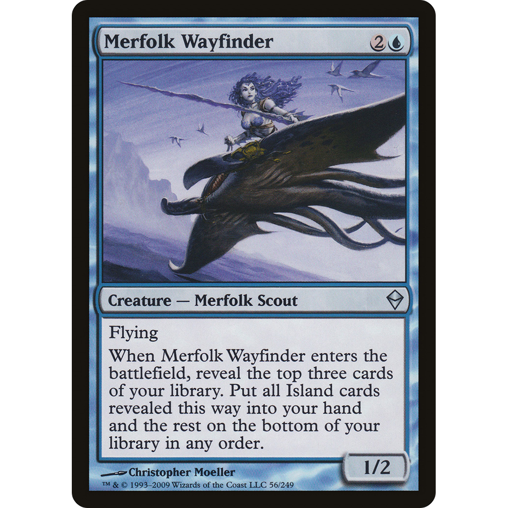 Merfolk Wayfinder (ZEN-056) - Zendikar