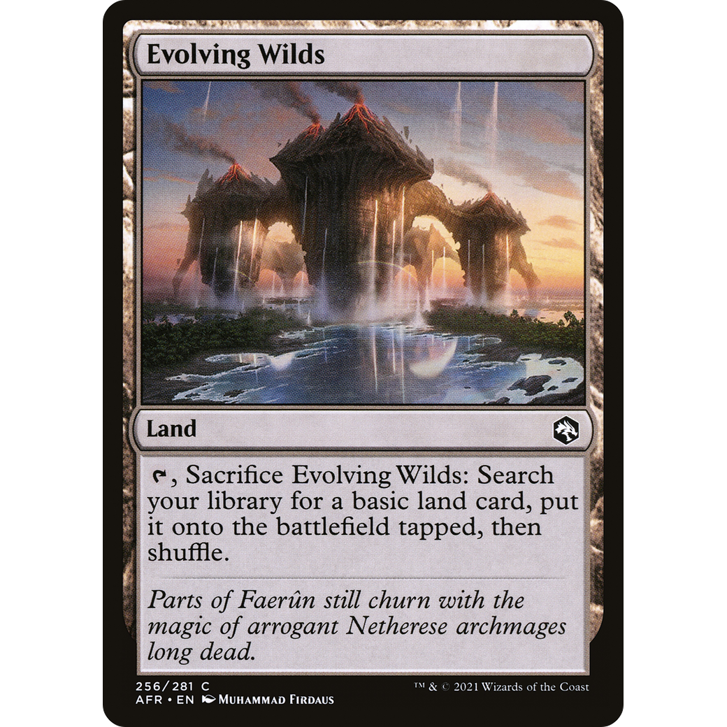 Evolving Wilds (AFR-256) - Adventures in the Forgotten Realms
