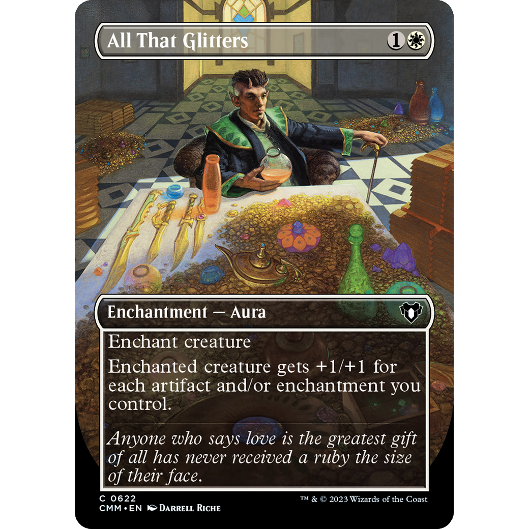 All That Glitters (CMM-622) - Commander Masters (Borderless) Foil