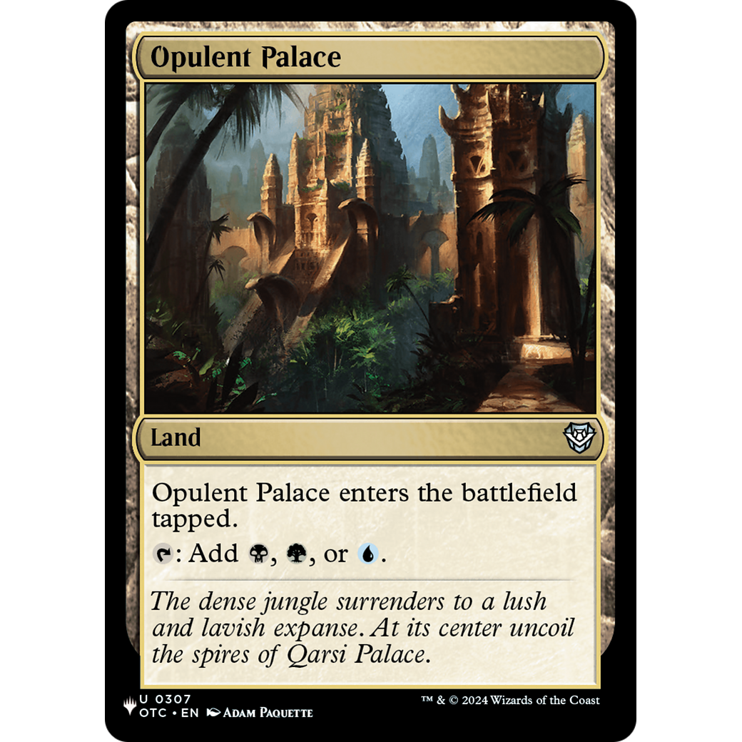 Opulent Palace (OTC) (LIST-307) - The List
