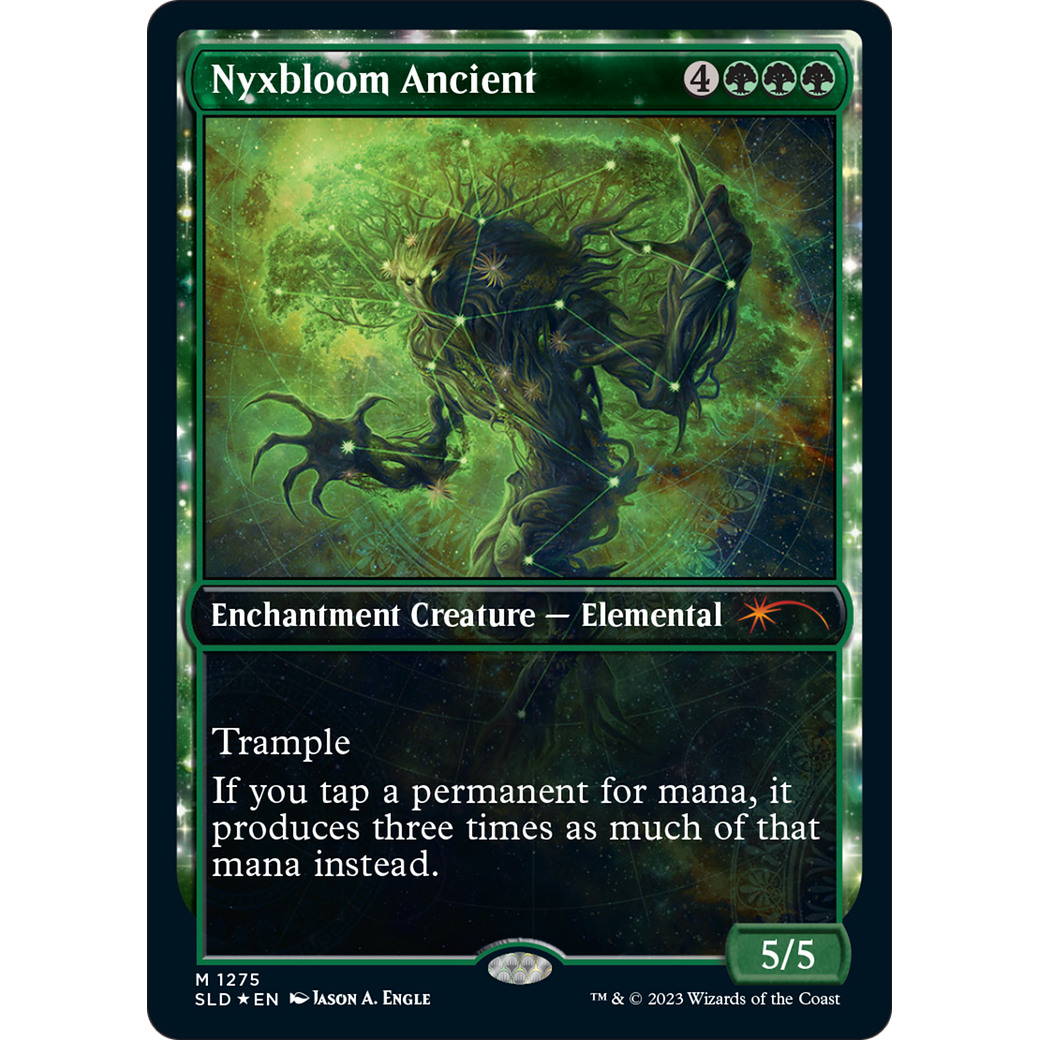 Nyxbloom Ancient (Halo Foil) (SLD-1275) - Secret Lair Drop: (Showcase) Foil
