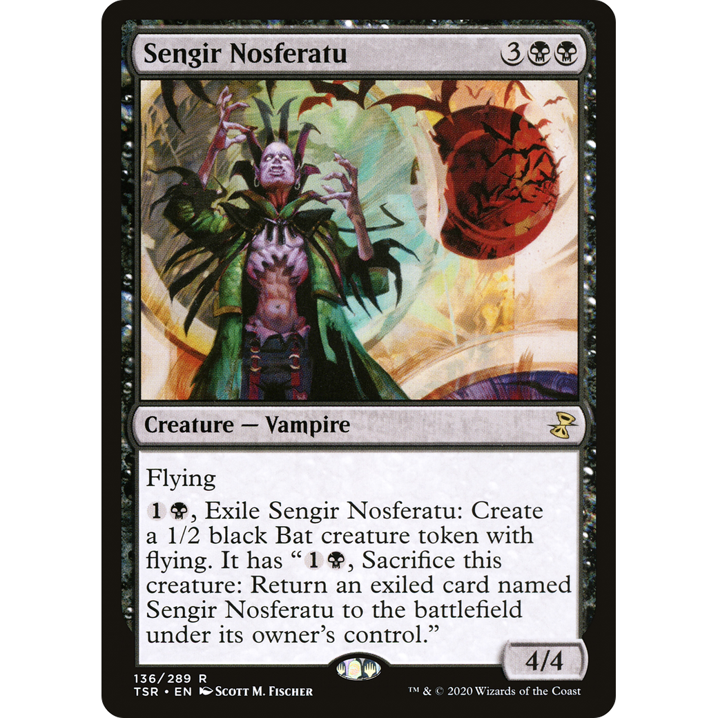 Sengir Nosferatu (TSR-136) - Time Spiral Remastered Foil