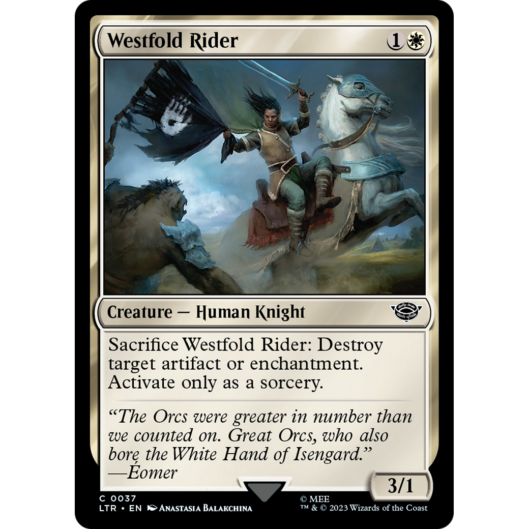 Westfold Rider (LTR-037) - The Lord of the Rings: Tales of Middle-earth