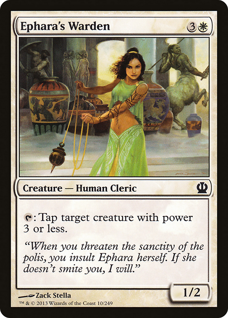 Ephara's Warden (THS-010) - Theros Foil