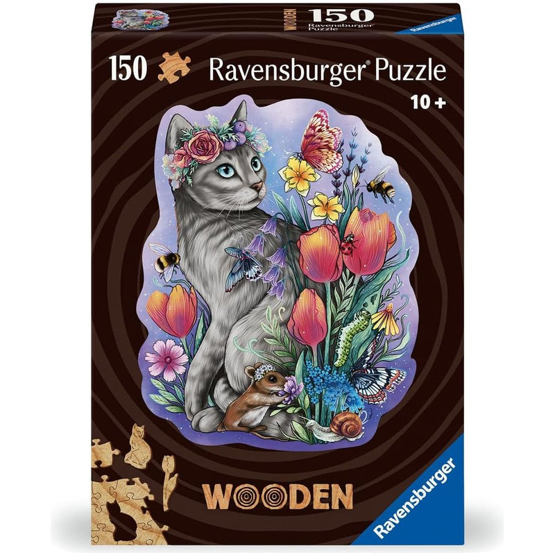 Lovely Cat 150pc Wooden Puzzle