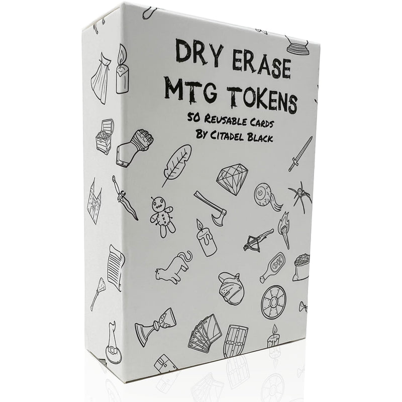 Dry Erase MTG Tokens (50 Cards)